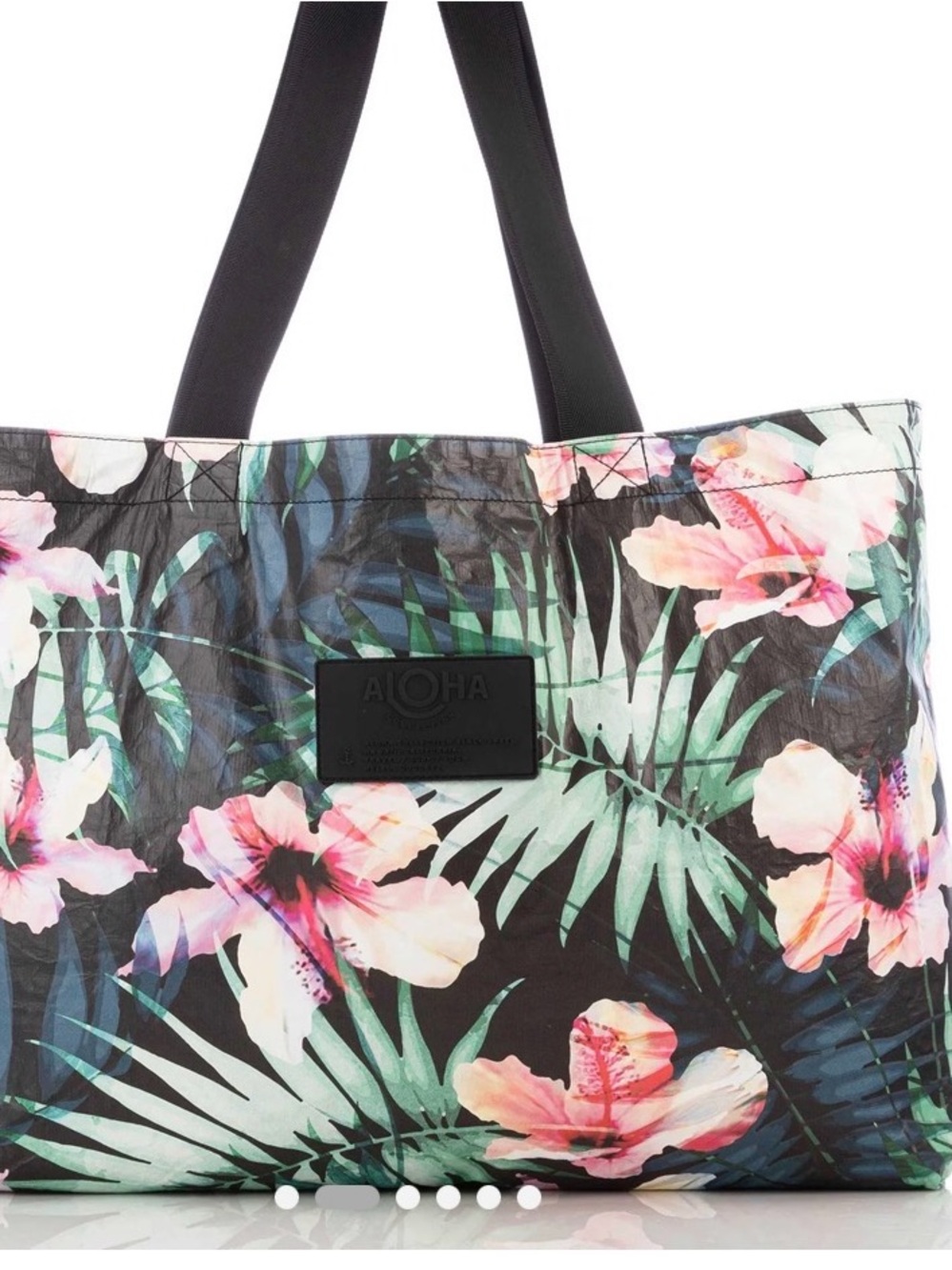 ALOHA Collection Holo Holo Reversible Splash-Proof Tote - Picture 3 of 6